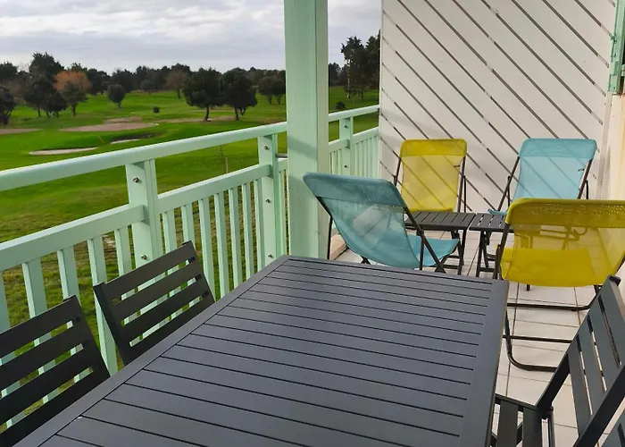 L'oree Du Golf - Balcon & Parking דירה